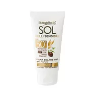 Kremy do twarzy - Bottega Verde - Skóra wrażliwa SOL - Krem do twarzy - bez zapachu - bardzo wysoka ochrona SPF50+ (50 ml)- wodoodporny - miniaturka - grafika 1