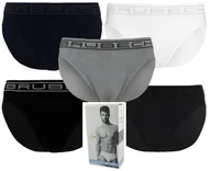 Majtki męskie - BRUBECK SLIPY MĘSKIE bezszwowe - 5 sztuk r.XL - miniaturka - grafika 1