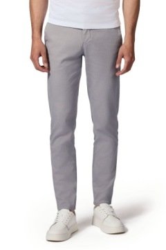 Spodnie Chino Męskie Bawełniane Jasnoszare Slim Fit Próchnik PM2 W36/L34