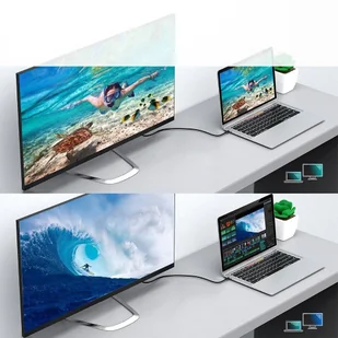 Choetech kabel przewód szybkie ładowanie USB Typ C - USB Typ C 3.1 Gen 2 100W Power Delivery 2m czarny (XCC-1007) - Kable USB - miniaturka - grafika 3