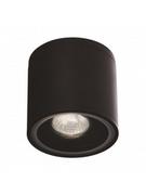 Lampy sufitowe - Ideal Lux Oprawa sufitowa GUN PL1 NERO 122687 122687/IL - miniaturka - grafika 1