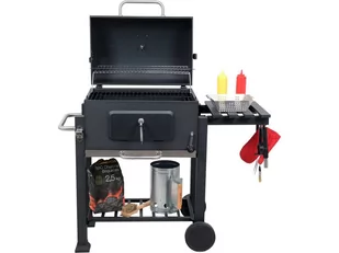 GRILL WĘGLOWY DELUXE, RUSZT 57X37CM - Grille - miniaturka - grafika 11