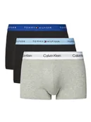 Majtki męskie - Tommy Hilfiger Komplet 3 par bokserek UM0UM02763 Czarny - miniaturka - grafika 1