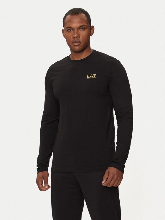 T-shirt sport męskie ea7 8npt28 pjvqz core id 0208 czarny
