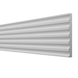 Listwa ścienna lamelowa WP125B/12 z polistyrenu 12.5 x 270 cm DMS - Sztukateria - miniaturka - grafika 1