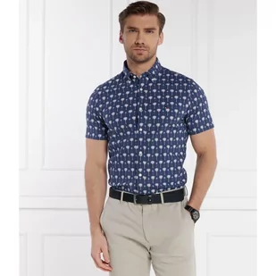Tommy Hilfiger Koszula MINI PALM | Slim Fit - Koszule męskie - miniaturka - grafika 1