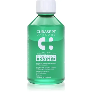 CURASEPT Daycare Protection Booster Herbal Invasion płyn do płukania jamy ustnej ziołowy 500 ml - Płyny do płukania jamy ustnej - miniaturka - grafika 1