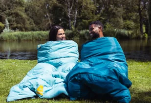 Śpiwór turystyczny kołdra ABBEY Anchorage 220x82cm - Śpiwory - miniaturka - grafika 7