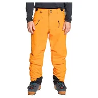 Spodnie narciarskie - Quiksilver Spodnie śniegowe BOUNDRY PT męskie pomarańczowe XL - miniaturka - grafika 1