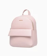 Torebki damskie - PUCCINI Elegancki plecak damski różowy - miniaturka - grafika 1