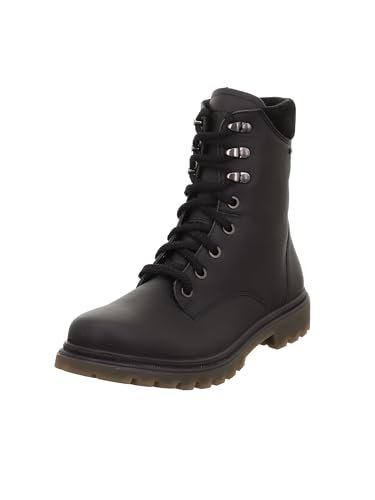 Legero Damskie botki Monta, czarne (czarne) 0100, 43 EU, Czarny czarny 0100, 43