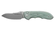 Noże - Nóż składany Viper Moon Teal Green Canvas Micarta, Stonewashed MagnaCut by Fabrizio Silvestrelli (V6010TE) - miniaturka - grafika 1