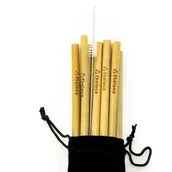 Słomki do napojów - Słomki z naturalnego bambusa 10 szt. - miniaturka - grafika 1