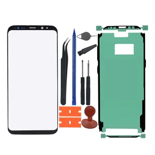 Wymiana szkła ekranu Przednia zewnętrzna soczewka Zestaw naprawczy do wymiany szklanego ekranu S8 PLUS - Akcesoria fotograficzne - miniaturka - grafika 1