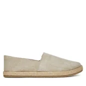 Espadryle męskie - Espadryle Lanetti MF1594-1 Beżowy - miniaturka - grafika 1