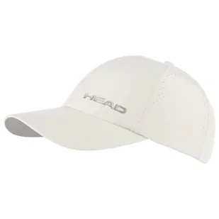 Dziecięca czapka z daszkiem Head Kids Pro Player Cap WH - Czapki dla dzieci - miniaturka - grafika 1