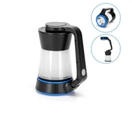 Latarki - Aigostar - LED Ściemnialna latarka kempingowa 3w1 LED/3xAA czarna/niebieska - miniaturka - grafika 1