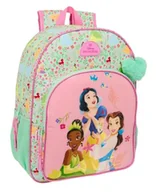 Plecaki szkolne i tornistry - PRINCESAS DISNEY BLOOM - Plecak szkolny dla dzieci, plecak dla dzieci, plecak dziecięcy, odpowiedni do wózka, idealny dla dzieci w wieku szkolnym, wygodny i wszechstronny, jakość i wytrzymałość, 33 x - miniaturka - grafika 1