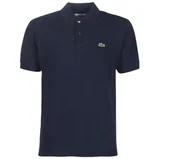 Koszulki męskie - Polo Lacoste Koszulka Męska Logo Granatowa R.m - miniaturka - grafika 1