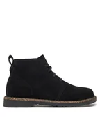 Botki damskie - Birkenstock Botki Uppsala Mid Leve 1028079 Czarny - miniaturka - grafika 1