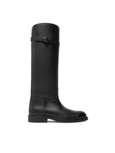 Polo Ralph Lauren Kozaki 818959252002 Czarny - Kozaki damskie - miniaturka - grafika 1