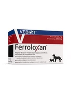 Suplementy i witaminy dla kotów - Vebiot Ferroloxan Preparat Dla Psa i Kota z Podwyższonym Ryzykiem Wystąpienia Niedoboru Żelaza 60 Tabletek - miniaturka - grafika 1