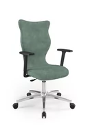 Fotele i krzesła biurowe - Entelo, Krzesło obrotowe Perto Plus poler Cloud 23 rozm. 7, Jasnozielony - miniaturka - grafika 1
