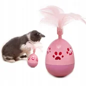 Zabawki dla kotów - PETSTRORY Interaktywna Zabawka z Piórkami dla Kota - miniaturka - grafika 1