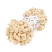 Pasmanteria - Włóczka Dziecięca Alize Puffy Nr 742 Waniliowy - miniaturka - grafika 1