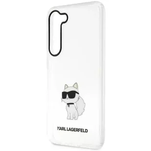 Etui ochronne na telefon Karl Lagerfeld KLHCS23SHNCHTCT do Samsung Galaxy S23 S911 transparent hardcase Ikonik Choupette - Etui i futerały do telefonów - miniaturka - grafika 6