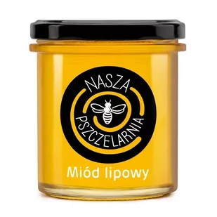 Miód lipowy Nasza Pszczelarnia 450g - Miód - miniaturka - grafika 1