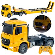 Zabawki zdalnie sterowane - Zdalnie Sterowany Samochód Rc Auto Ciężarówka Laweta Światła Dźwięki Pilot - miniaturka - grafika 1