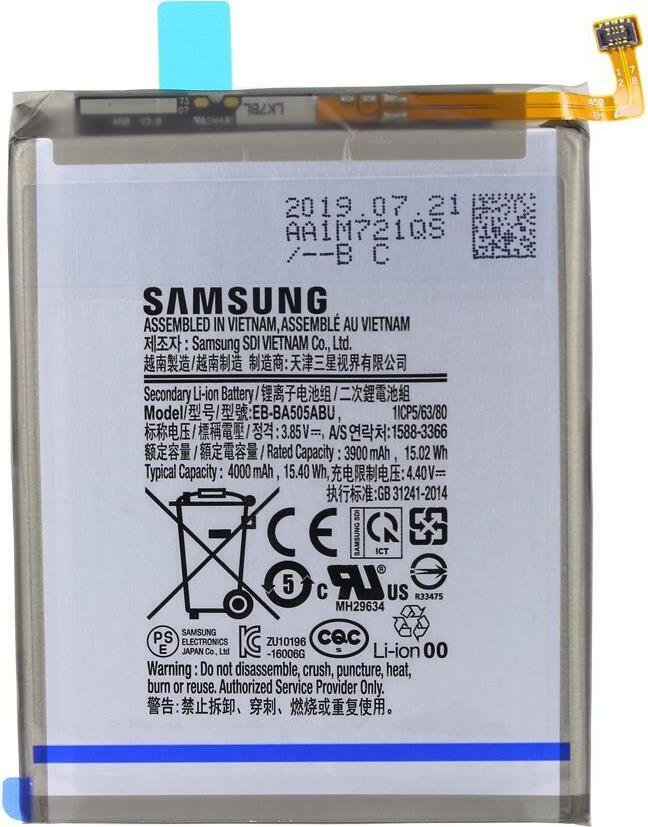 Samsung Galaxy A50 A505F bateria GH82-19269A / EB-BA505ABU wymiana baterii