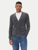 Swetry męskie - Guess Kardigan M5BR10 Z0432 Szary Regular Fit - miniaturka - grafika 1