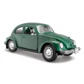 Kolekcjonerskie modele pojazdów - Model kompozytowy Volkswagen Beetle 1/24 zielony Maisto - miniaturka - grafika 1