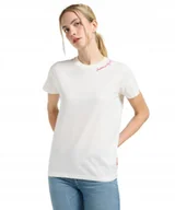 Koszulki i topy damskie - T-shirt Lee LITTLE EMBROIDERY TEE 112363624 Ecru M - miniaturka - grafika 1