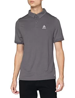 Koszulki męskie - Odlo męski S/S Nikko f-Dry koszulka polo, szary, s 550122 - grafika 1