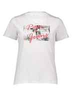 Koszulki i topy damskie - Pepe Jeans Koszulka w kolorze białym - miniaturka - grafika 1