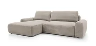Narożniki - Narożnik Cord Ambience 04 Ciemny Beż Lewy - miniaturka - grafika 1