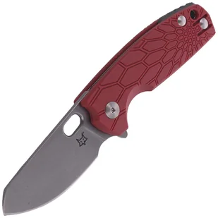 Nóż składany Fox Baby Core FRN Red, Stonewashed N690 by Jesper Voxnaes (FX-608 R) - Noże - miniaturka - grafika 5
