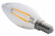 Żarówki LED - Żarówka E14 Led Filament 10W Neutralna Edison Świeczka - miniaturka - grafika 1