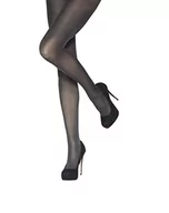 Rajstopy - CHARNOS Damskie rajstopy Charnos Marl nieprzezroczyste czarne/szare, średnie, regularne, M-L UK, Regularne, M-L - miniaturka - grafika 1