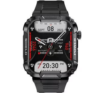 Rubicon RBNF07 Czarny - Smartwatch - miniaturka - grafika 1