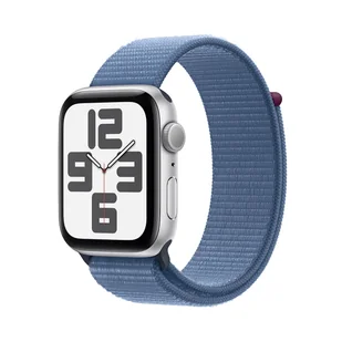 Apple Watch SE GPS Koperta 44mm Opaska sportowa Niebieski - Smartwatch - miniaturka - grafika 1