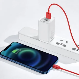 Baseus Superior kabel USB - Lightning 2,4 A 1 m czerwony (CALYS-A09) - Kable USB - miniaturka - grafika 6