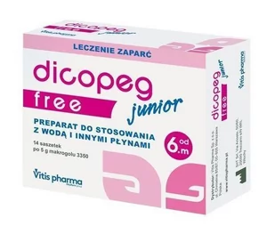 Vitis Pharma Dicopeg junior free x 14 sasz - Układ pokarmowy - miniaturka - grafika 1