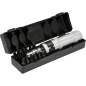 Śrubokręty - Vorel Wkrętak udarowy chrom z końcówkami 14 szt - miniaturka - grafika 1