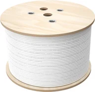 Kable miedziane - Multi-kabel Q-LANTEC Multimedia 2 x U/UTP kat.6 + 2 x RG6 1.13 + 2 x FO G657A1, LSOH Dca, szary 500m - miniaturka - grafika 1