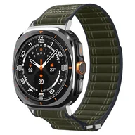 Akcesoria do smartwatchy - SPIGEN WBF0 BAND SAMSUNG GALAXY WATCH ULTRA 2024 / 2025 (47 MM) GREEN - miniaturka - grafika 1