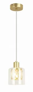 Elmo - lampa wisząca 1 płomienna złota 338801-36 - Lampy sufitowe - miniaturka - grafika 1